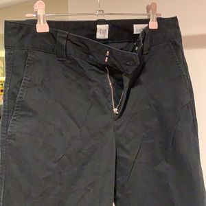 Gap high rise straight crop pants